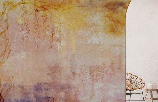 Wisteria Sunset Wallpaper, VLAdiLA