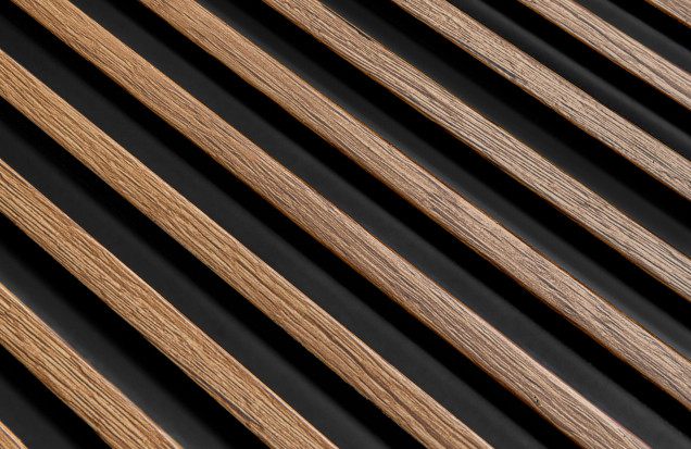 Panouri Decorative Riflate Stejar Clasic - Design 3D