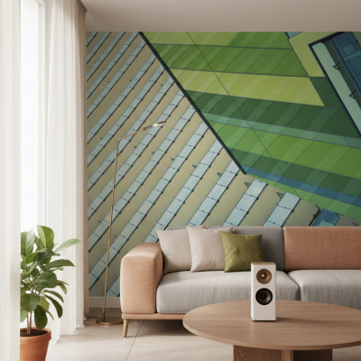 Patterned Line Study - custom, SimplyWalls