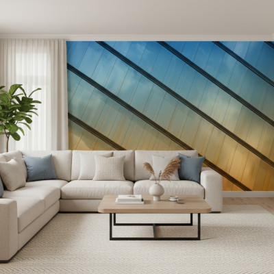 Patterned Lines Canvas - personalized, SimplyWalls