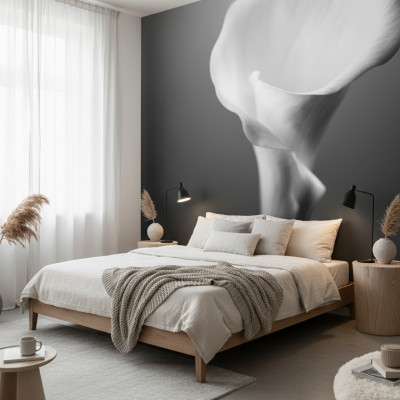 Silver Calla Grain - personalised, SimplyWalls