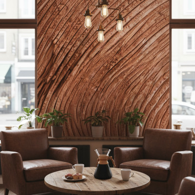 Desert Bark Spiral - customised, SimplyWalls