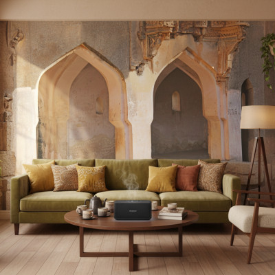 Hampi Vaulted Splendor - customised, SimplyWalls