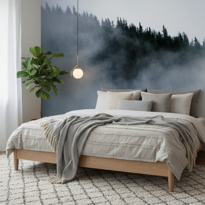 Misty Mountain Horizon - custom, SimplyWalls
