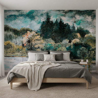 Clouded Forest Peaks - Custom, SimplyWalls