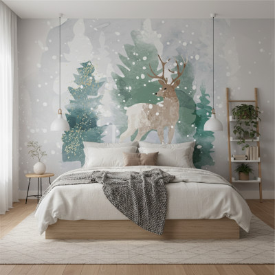 Winter Forest Whimsy - custom, SimplyWalls