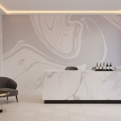 Carrara Cloud Whisper - Custom, SimplyWalls