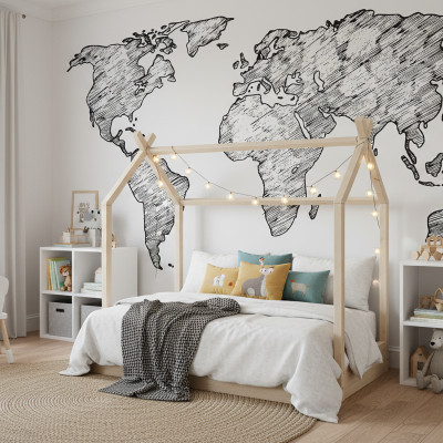 Sketch Earth Wander - customised, SimplyWalls