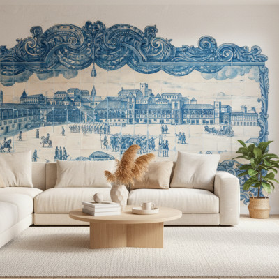 Lisbon Tile Story - personalised, SimplyWalls