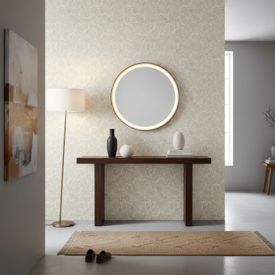 Monochromatic Bloom Tapestry - customised, SimplyWalls
