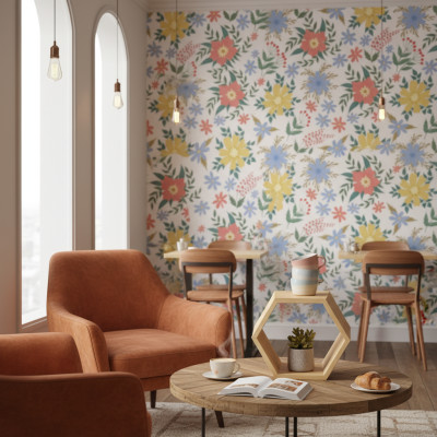 Garden Bloom Serenity - customisable, SimplyWalls