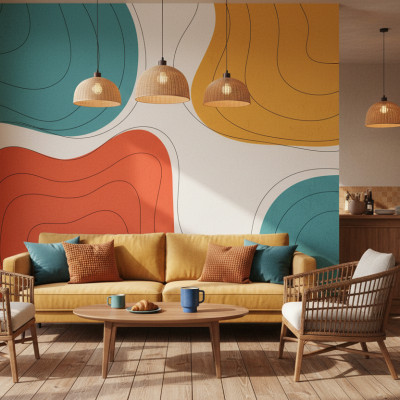 Pastel Liquid Dreams - personalised, SimplyWalls