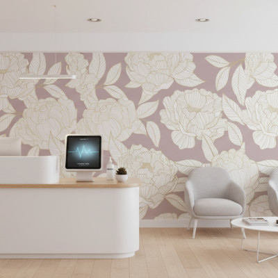 Peony Sphere Vintage Bloom - customised, SimplyWalls