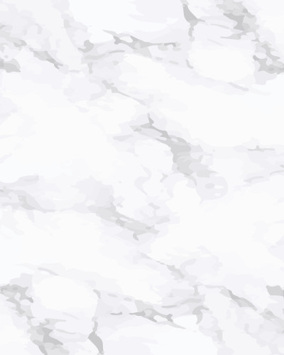 Tapet personalizat Marble Vista Elegance cu model de marmură alb-gri într-un living modern, decorat cu canapea secțională bej, măsuță de cafea din lemn, covor rotund din iută și artă minimalistă pe perete.