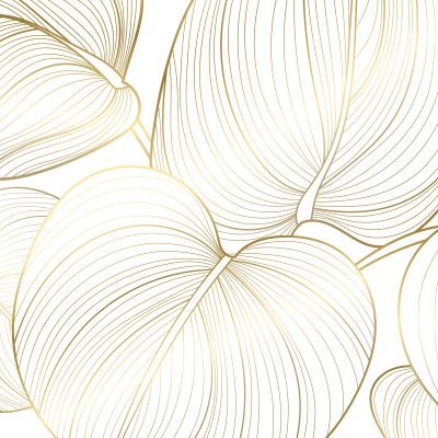 Gilded Jungle Canopy - custom, SimplyWalls