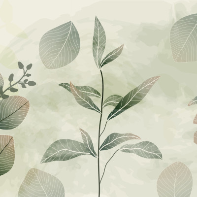 Verdant Tropic Canopy - Custom, SimplyWalls
