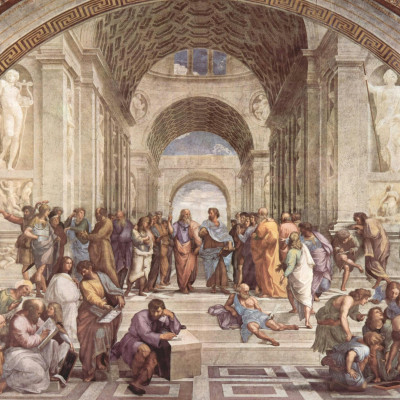 Athens Academy Canvas - custom, SimplyWalls