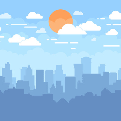 Urban Sky Gaze - customised, SimplyWalls