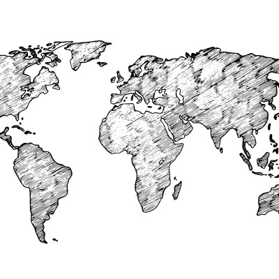 Sketch Earth Wander - customised, SimplyWalls