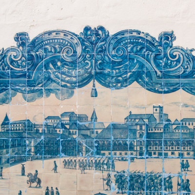 Lisbon Tile Story - personalised, SimplyWalls