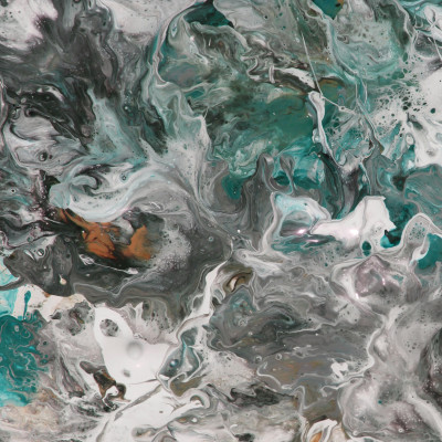 Aqua Swirl Motion - customized, SimplyWalls