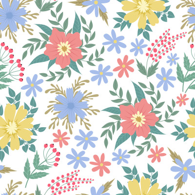 Garden Bloom Serenity - customisable, SimplyWalls