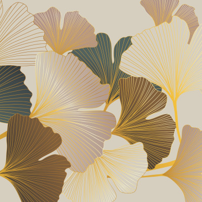 Ginkgo Gold Aura - customised, SimplyWalls