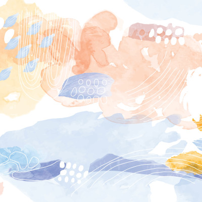 Watercolor Dreamscape Art - custom, SimplyWalls