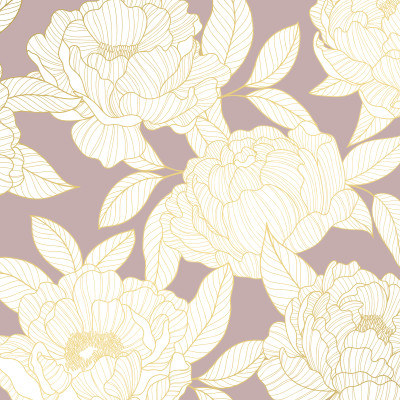 Peony Sphere Vintage Bloom - customised, SimplyWalls