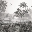 Leopard Landscape - B&W, Sir Edward